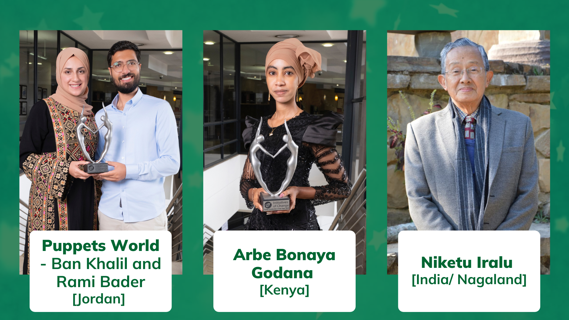 2025 IofC Trustbuilding Awards Winners