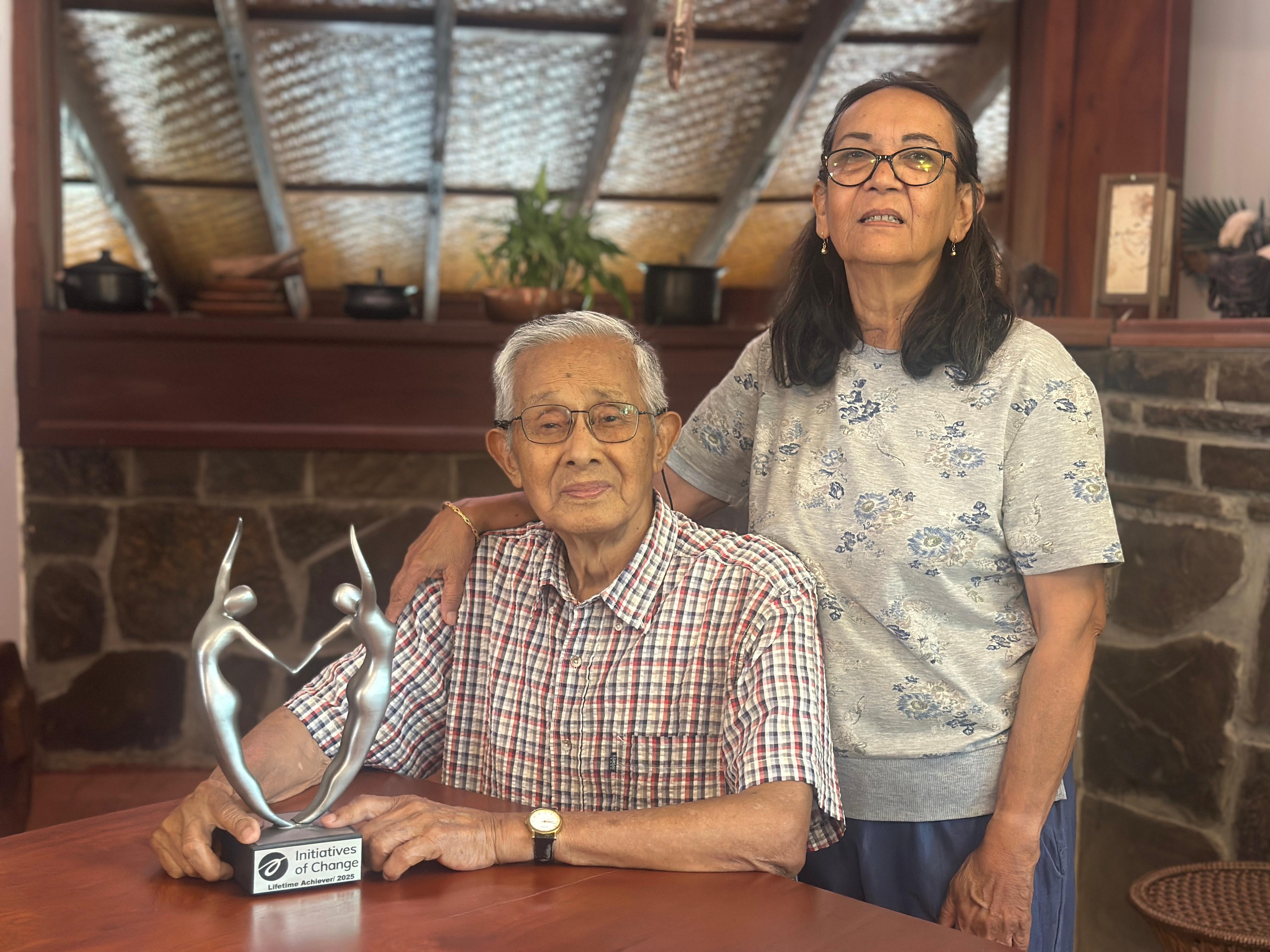 Niketu and Christine Iralu_2025 Lifetime Achiever Award_IofC Trustbuilding Awards