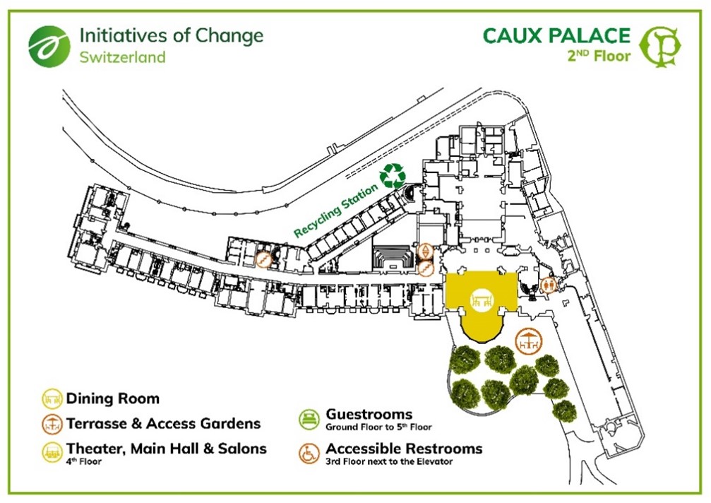 Caux Palace 2nd Floor Plan