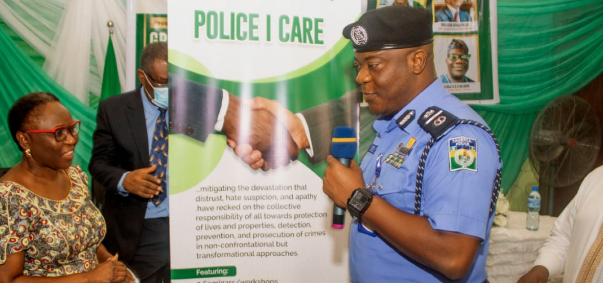 Assistant Inspector General of Police, Zone 2, Adeyinka Adeleke, unveiled the trust building programme, ‘Police I Care’ in Lagos