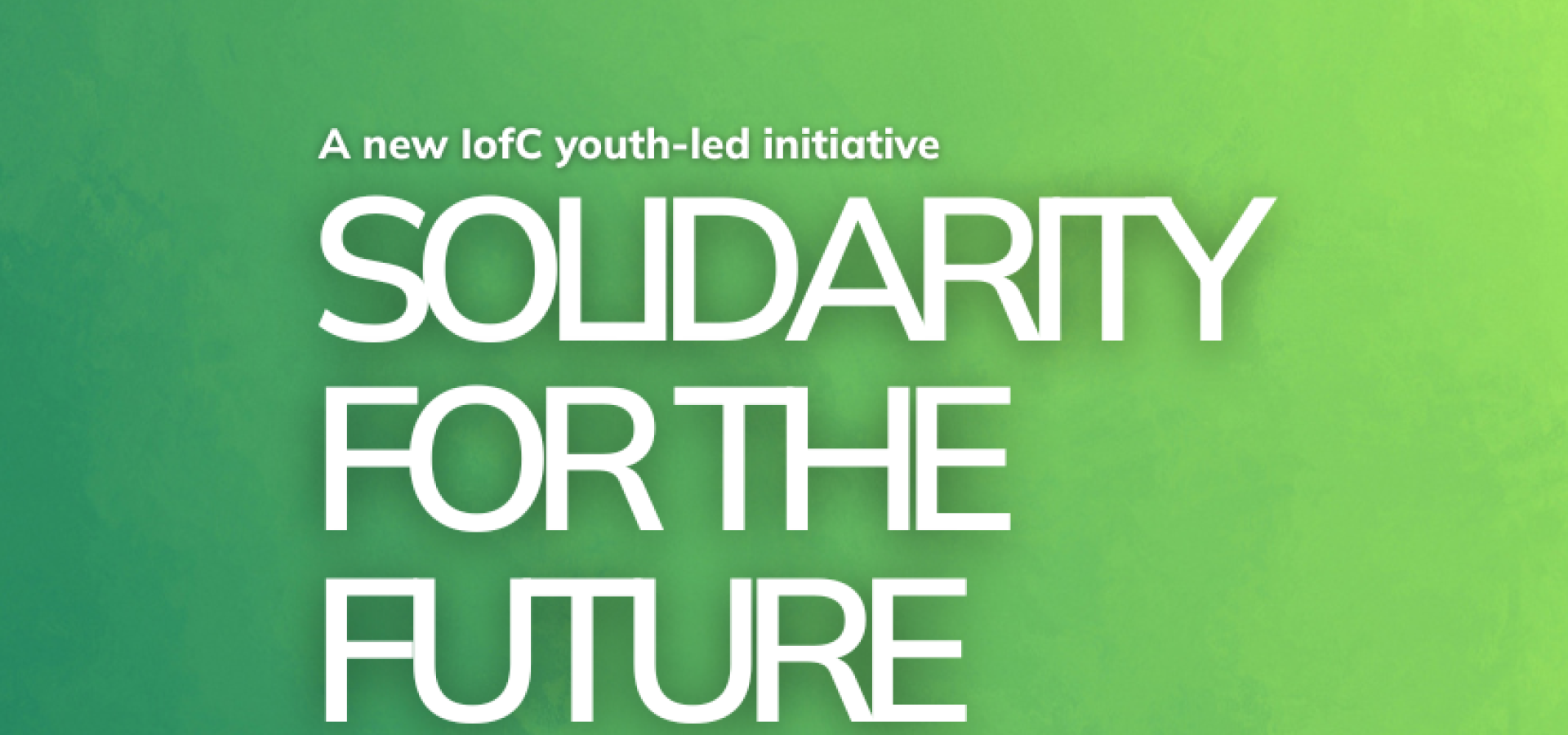 2026 IofC Youth-Led Initiative Event 