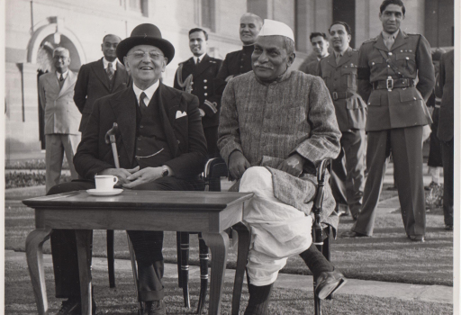 Frank Buchman, President of India, 1952