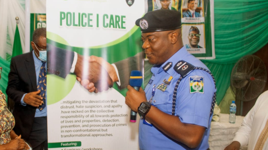 Assistant Inspector General of Police, Zone 2, Adeyinka Adeleke, unveiled the trust building programme, ‘Police I Care’ in Lagos