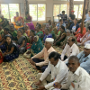 Meeting with local farmers at Grampari